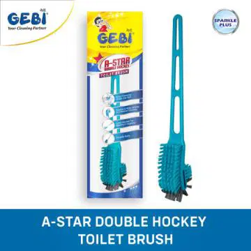 Gebi Sparkle Plus A Star Double Hockey Toilet Brush
