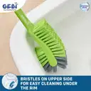 Gebi Sparkle Plus Antibacterial Mega Dual Action Toilet Brush – image 3
