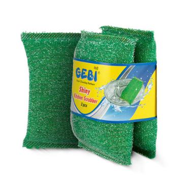 Gebi Sparkle Plus Shiny Kitchen Scrubber - 2Pc Pack