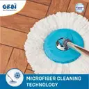 Gebi Sparkle Plus Spin Mop Microfiber Refill for Floor Cleaning – image 2