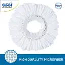 Gebi Sparkle Plus Spin Mop Microfiber Refill for Floor Cleaning – image 3