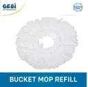 Gebi Sparkle Plus Spin Mop Microfiber Refill for Floor Cleaning – image 1