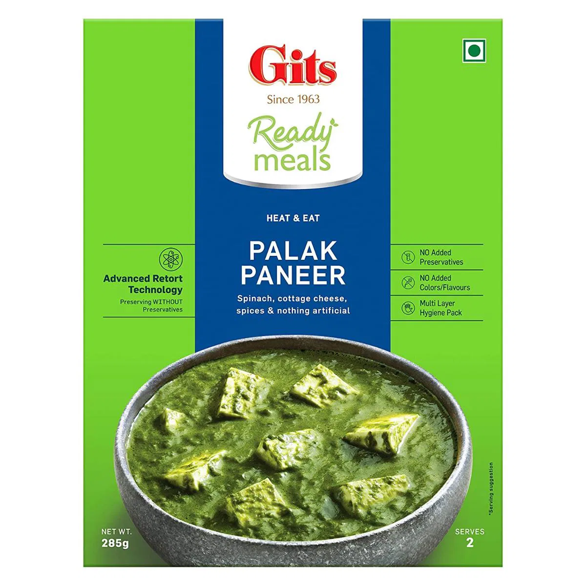 Gits Ready Meals Palak Paneer