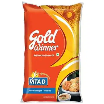 Gold Winner Refined Sunflower Oil (Pouch)