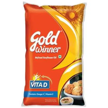 Gold Winner Refined Sunflower Oil (Pouch)