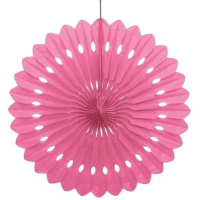 Hankley Paper Fan Decoration Assorted Colour