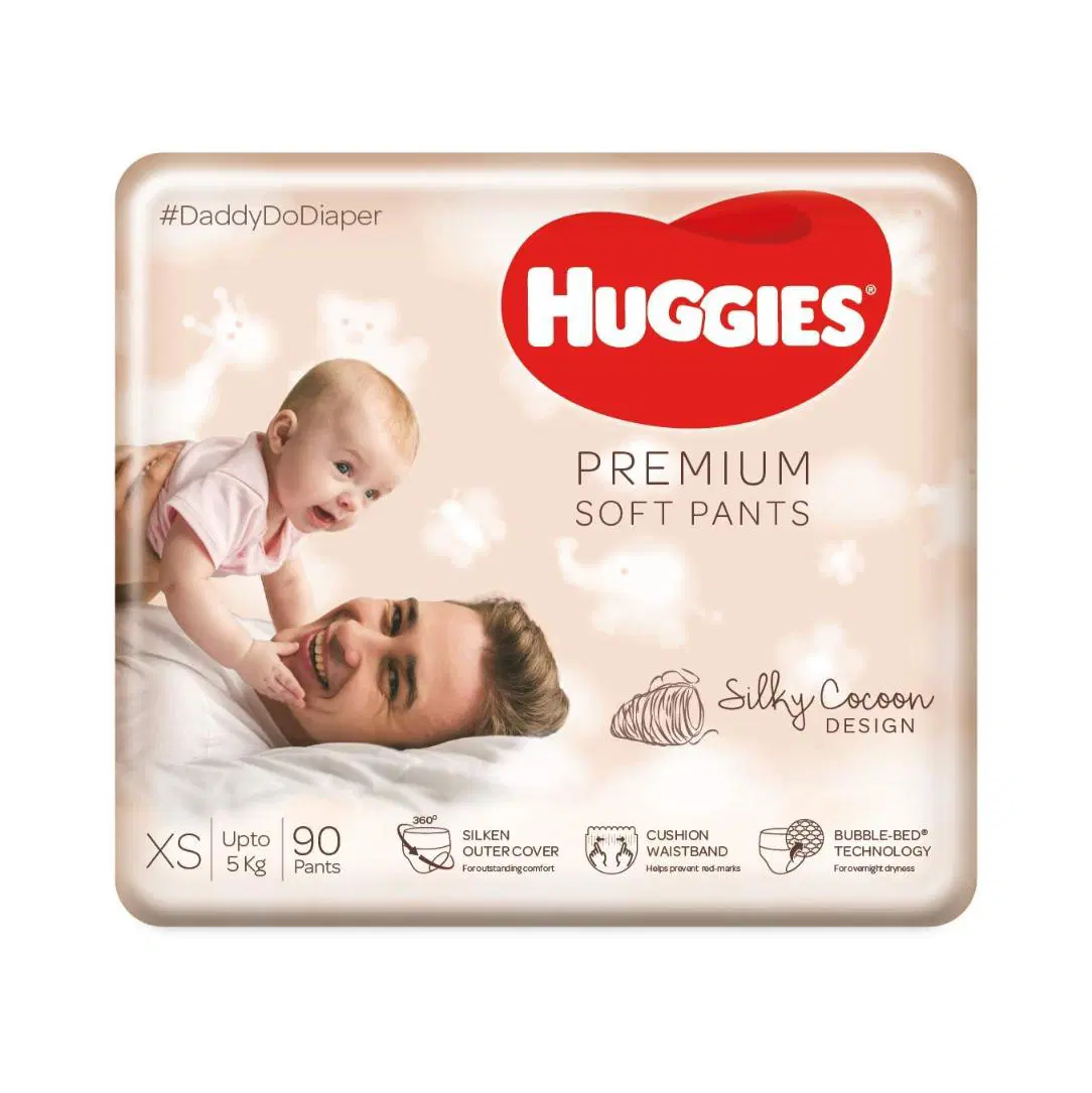 Huggies Premium Soft Daipers Pants Small