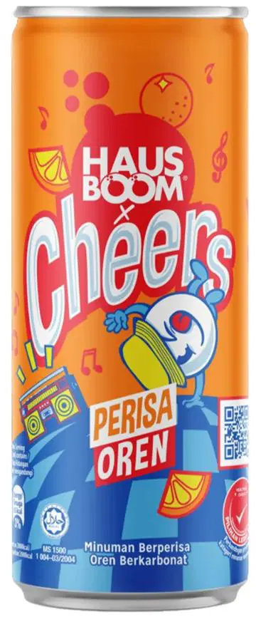 Haus Boom Cheers Orange