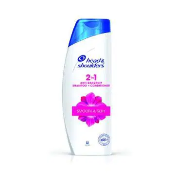 Head & Shoulders 2 In 1 Anti Dandruff Smooth & Silky Shampoo+Conditioner