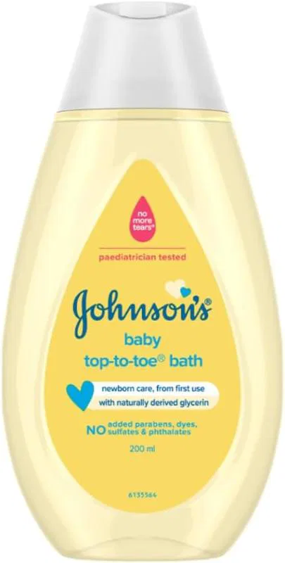 Johnsons Baby Wash Top To Toe