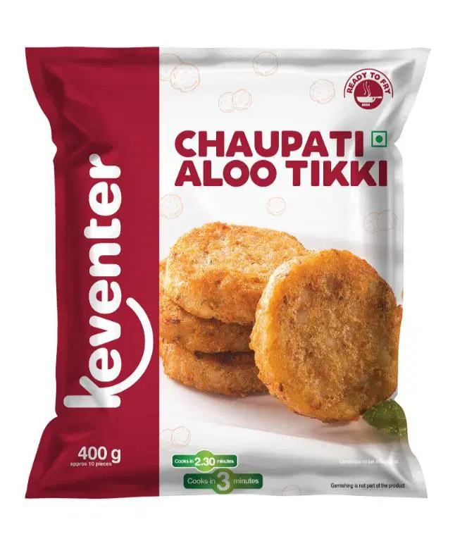 Keventer Chaupati Aloo Tikki