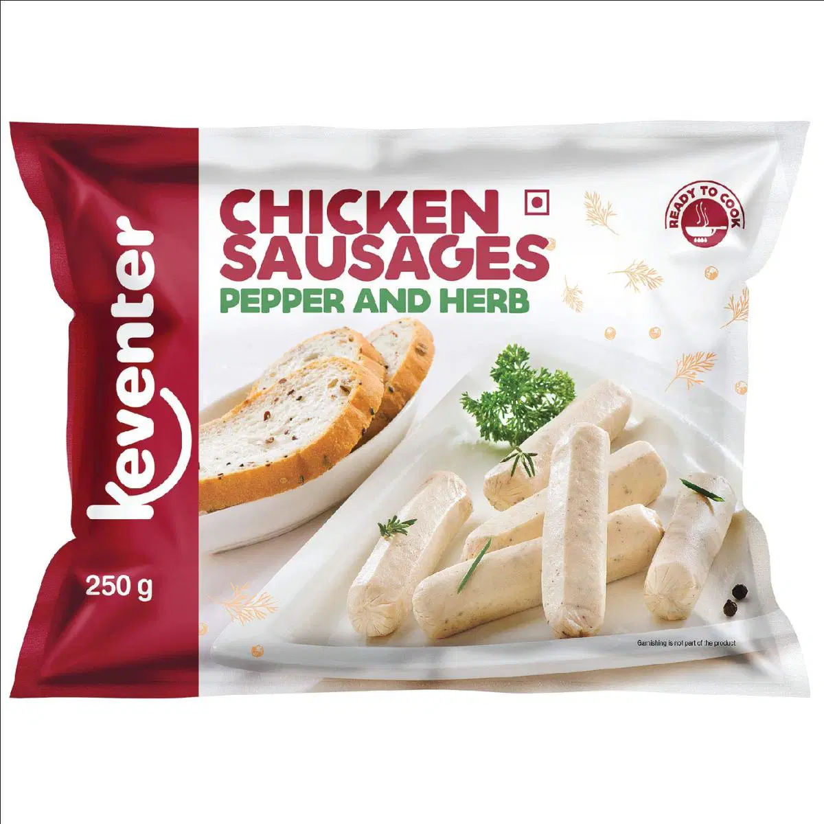 Keventer Chicken Sausages Pepper And Herbs