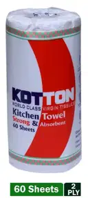 Kotton Kitchen Towel 2 Ply - 100% Virgin Pulp/Paper – image 1