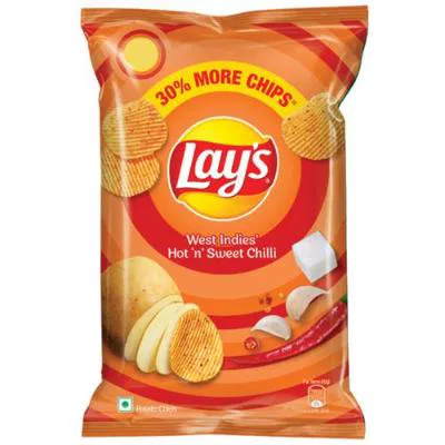 Lays Hot And Sweet Chilli Flavour Chips