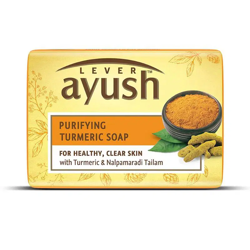 Lever Ayush Purifying Turmeric Soap