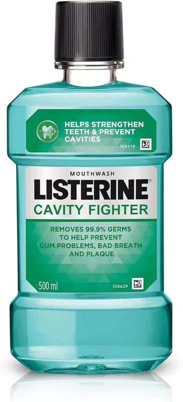 Listerine Cavity Fighter Mouth Wash Liquid