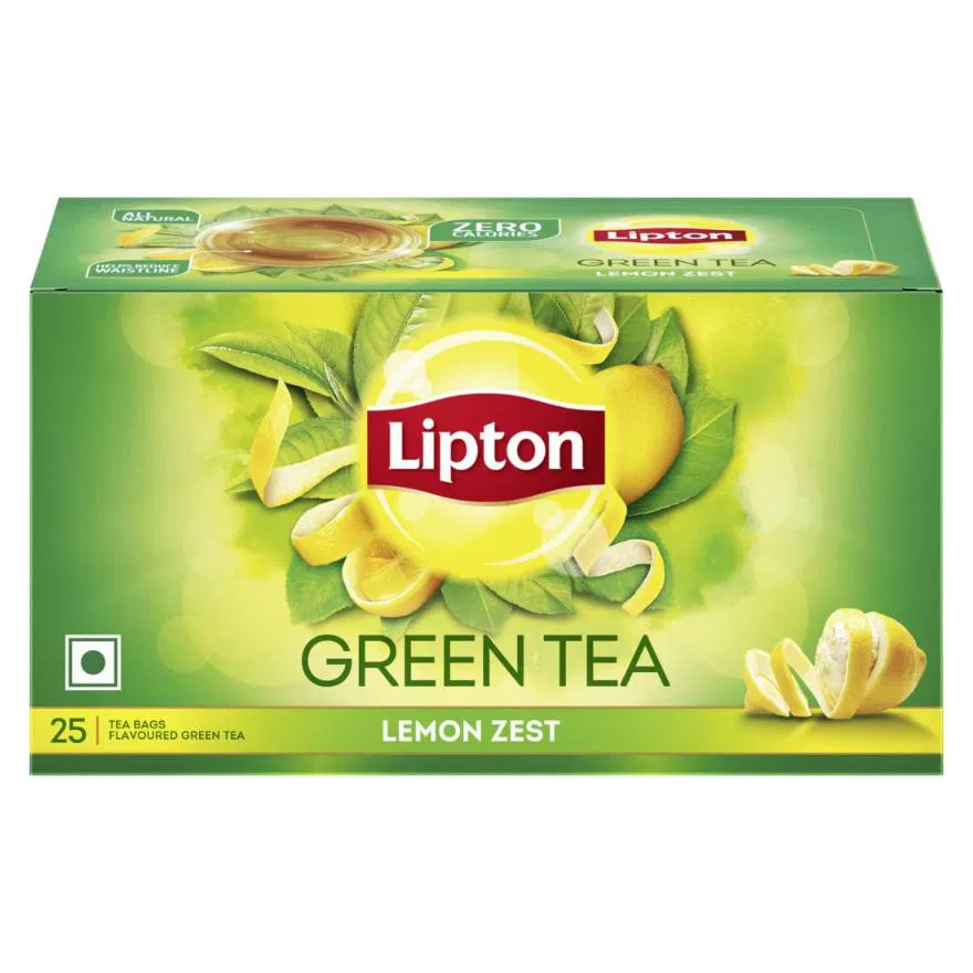 Lipton Lemon Zest Green Tea Bags