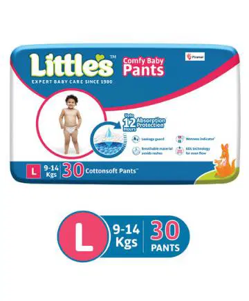 Littles Expert Baby Care Since Comfy Baby Pants L 9-14 kgs