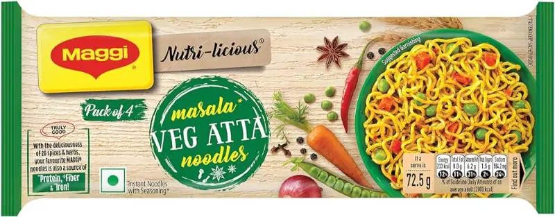 Maggi Veg Atta Noodles