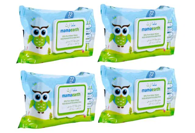 Mama Earth Baby Wipes Bamboo Based