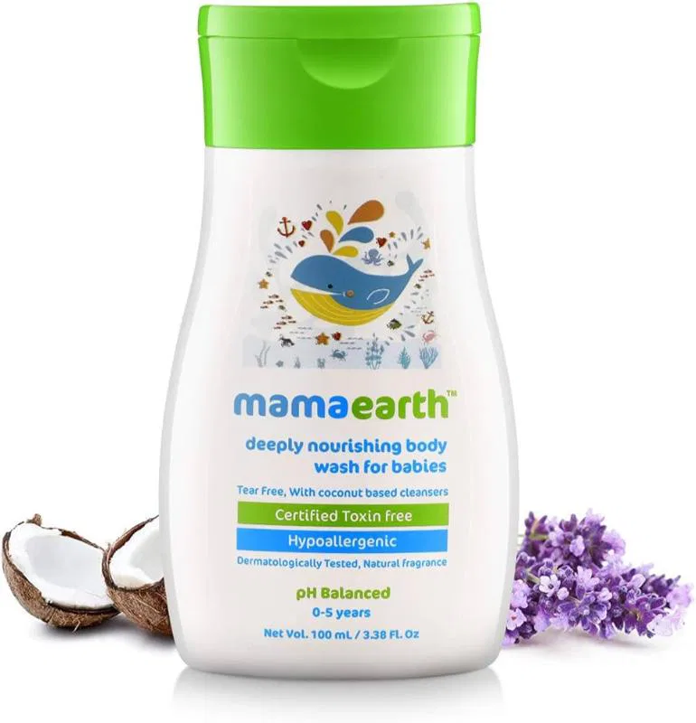 Mama Earth Deeply Nourishing Baby Wash