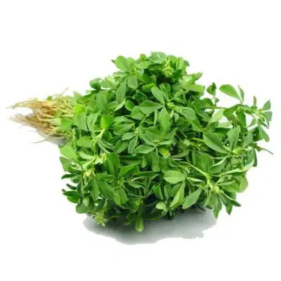 Methi Cleaned Without Roots