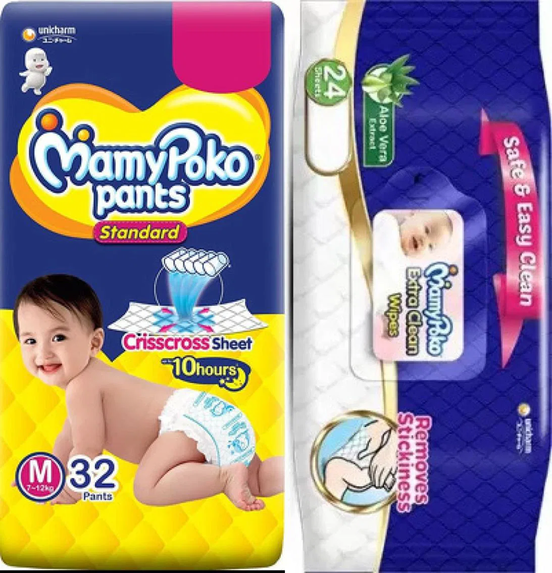 MamyPoko Pants Standard Diaper (Medium) -Pack of