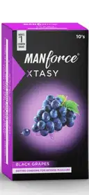 Manforce XTASY Black Grapes Condoms – image 1