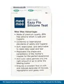 Mee Mee Anti-Colic Easy Flo Silicone Teat Small – image 4