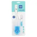 Mee Mee Bottle & Nipple Cleaning Brush (with 360-degree Rotary Handle White) – image 1