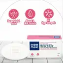 Mee Mee Nourishing Baby Soap For Bath Bar with 100% Natural Amond Oil & Milk Extract – image 2