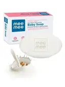 Mee Mee Nourishing Baby Soap For Bath Bar with 100% Natural Amond Oil & Milk Extract – image 1