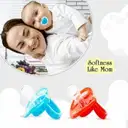 Mee Mee Soft Nipple Baby Pacifier (Red/Blue) – image 2