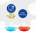 Mee Mee Soft Nipple Baby Pacifier (Red/Blue) – image 3