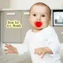 Mee Mee Soft Nipple Baby Pacifier (Red/Blue) – image 4