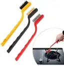 Mini Wire Cleaning Brush With Brass Nylon Stainless Steel Bristles – image 1