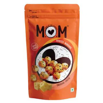 Mom Roasted Makhana Cheddar Cheese