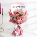 Mother's Day Bouquet of Pink Carnations – image 1