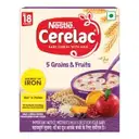 Nestle Cerelac 5 Grains & Fruits Cereal – image 1