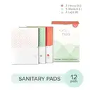 Nua Ultra Thin Rash Free Sanitary Pads 3XL + 5L + 4R Pads With Disposal Cover – image 3