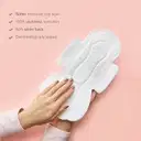 Nua Ultra Thin Rash Free Sanitary Pads 3XL + 5L + 4R Pads With Disposal Cover – image 5