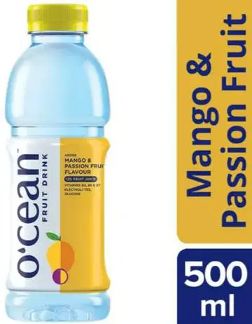 O'Cean Fruit Water Mango & Passion