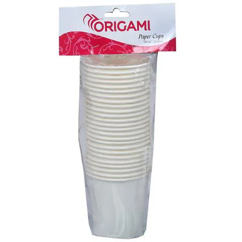 Origami Plain Paper Party Cups
