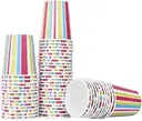 Origami Printed Paper Party Cups – image 1