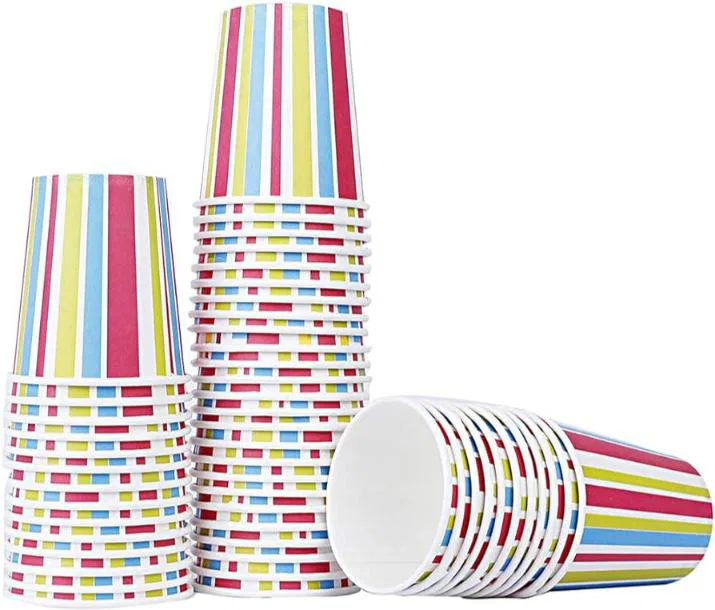 Origami Printed Paper Party Cups