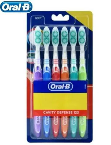 Oral-B Cavity Defense Bacteria Fighter Soft Toothbrush