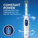 Oral-B Pro Expert Battery Operated With Replaceable Brush Head Electric Toothbrush (White) – image 4
