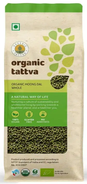 Organic Tattva Moong Dal Whole