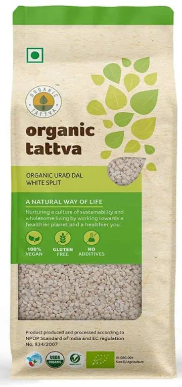 Organic Tattva Urad Dal White Split