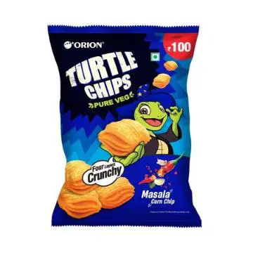 Orion Turtle Chips - Masala Korean corn chips